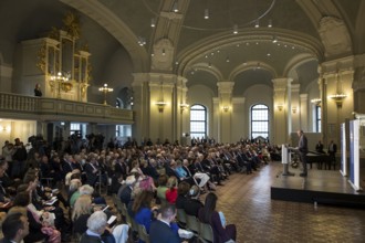 Friedrich Merz (Chancellor of the Federal Republic of Germany) speaks at the presentation of the