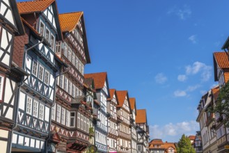 Bad Sooden, Allendorf, Allendorf district, historic old town with numerous half-timbered houses
