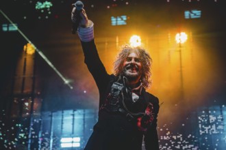 Wayne Coyne, singer of The Flaming Lips live at the Tempodrom Berlin on 05.06.2025