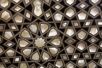 Ottoman art example of Mother of Pearl inlays from Istanbul
