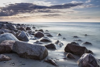 Stones on the coast of the Baltic Sea
