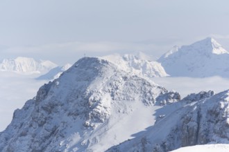 Wonderful view of the Low Dachstein and over large parts of the Dachstein mountains