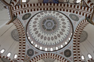 Dome of the Sehzade Mosque, Istanbul, Turkey Istanbul, Turkey, Asia