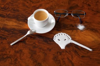 Italian breakfast with espresso