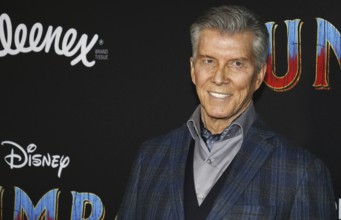 Michael Buffer at the World premiere of 'Dumbo' held at the El Capitan Theatre in Hollywood, USA on