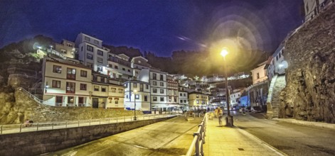 Cudillero, Fishing Village, Cantabrian Sea, Principado de Asturias, Spain, Europe