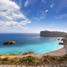 Javea Playa Ambolo beach Xabia in Mediterranean Alicante Spain