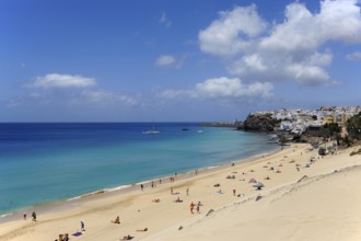 Dune on the beach, Morro Jable, Playa del Matorral, Jandia Peninsula, Fuerteventura, Canary