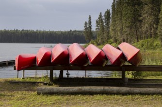 Northern Storm Clouds Canada Saskatchewan canoe rental