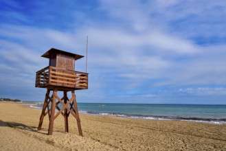 Vinaroz Playa del Forti beach in Castellon of Spain also Vinaros