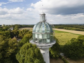 The light tower in Solingen, North Rhine-Westphalia, is a converted former water tower. It is