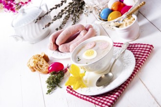 Zurek delicious Polish-style Easter soup