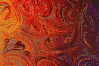 Abstract creative marbling pattern for fabric, design background texture
