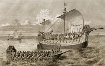 Angelsächsische Segelboote, 15. Jahrhundert