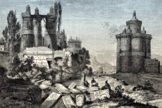 Dovecote in Isfahan, Iran, 19th Century, Asia