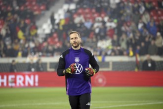 Goalkeeper Baumann (TSG 1899 Hoffenheim) at the UEFA Nations League match: Germany vs