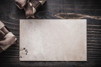 Beaul gift containers paper horizontal view holiday concept