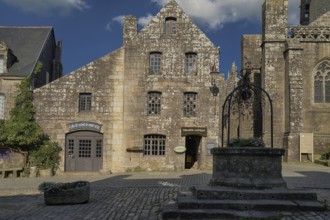 France, Brittany, Locronan, A small community in the west of France, former Celtic settlement,