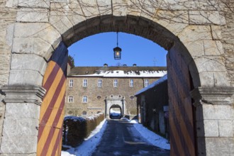 Burg Schnellenberg castle, Hanseatic City of Attendorn, Sauerland region, North Rhine-Westphalia,