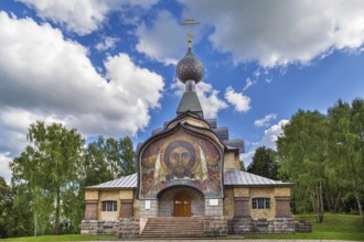 Church of the Holy Spirit in Talashkino, Russia, Europe