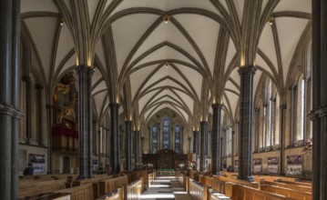 London, Temple Church, view to the east, consecrated in 1240