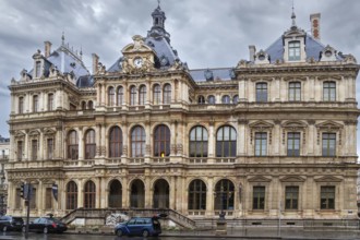 Palais de la Bourse (Palace of Commerce) in Lyon, France, Europe