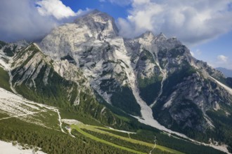View of mountains, photo as a background, photo as a background, in pasubio mountains, dolomiti,