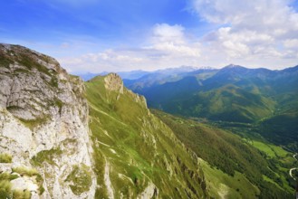 Fuente De mountains in Camaleno Cantabria of Spain