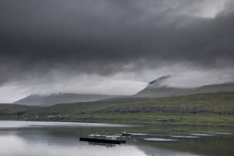 The wild landscape of the Faroe Islands