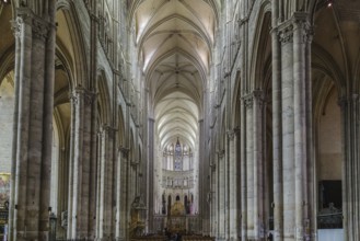 Amiens Cathedral is a Roman Catholic cathedral. The cathedral was built between 1220 and c.1270 and