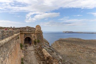 A picture of the Gramvousa Fort