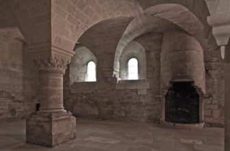 Cistercian monastery founded in 1148, cloister, calefactorium, warming room and brothers' hall also