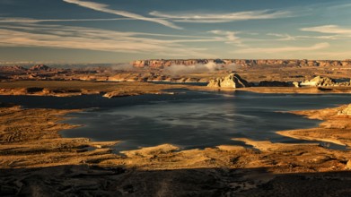 USA Arizona Alstrom Point in sunset