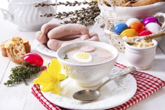 Zurek delicious Polish-style Easter soup
