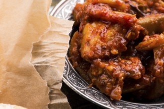 South Indian Lemon Pickle is a spicy tangy pickle