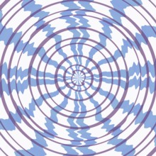 2d illustration of an abstract circles background
