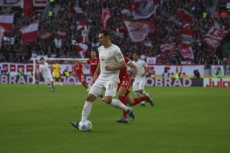 Dominik Kohr (FSV Mainz 05) during the 1st FBL: 24-25: 1st FBL: 24-25: 9th Sptg. SC Freiburg - FSV
