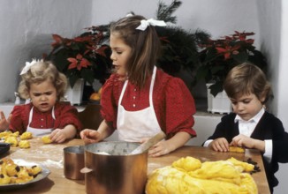Crown princess Victoria of Sweden. Pictured with her sister princess Madeleine and brother prince