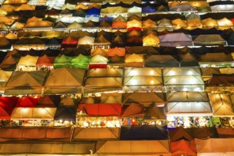Talat lot Phi Ratchada (night market of Thailand, Bangkok). Shooting Location: Bangkok, Thailand,