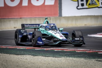 MARCUS ERICSSON (28) of Kumla, Sweden practices for the Firestone Grand Prix of Monterey at