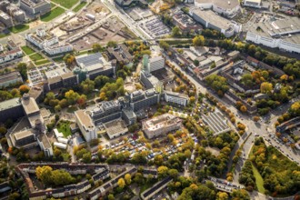 Essen University campus on the northern edge of the city centre