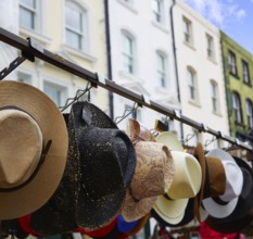 London Portobello road Market vintage hats in UK England