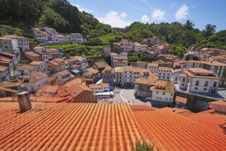 Cudillero village in Asturias from Spain