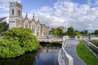 Deconsecrated Convent of Mercy Corrib River, Newtownsmith and Galway, Ireland, United Kingdom,
