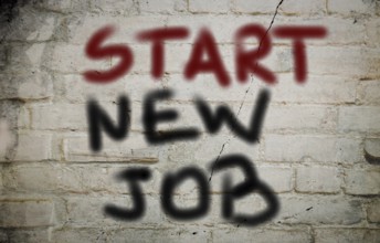 Start New Job Concept