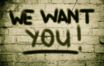 We Want You Concept