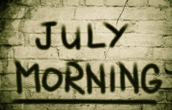 July Morning Concept