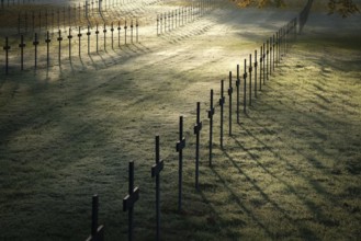 German WW1 national war cemetery at Neuville Saint-Vaast in France. It is the largest German