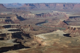 Green river overlook, Canyonlands National Park, Utah, USA, North America