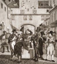 The embargo against British trade at Leipzig, Germany, the Continental System or Continental
